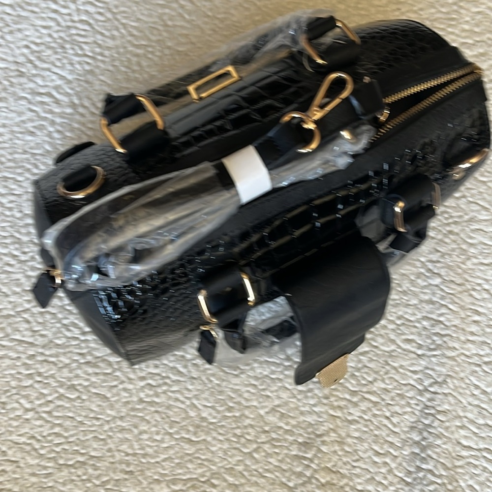 Desein black satchel purse - Picture 10 of 11